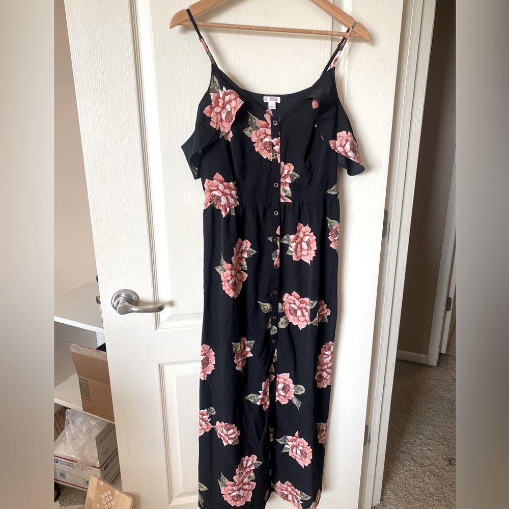 Floral maxi dress